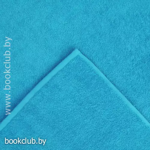 Полотенце махровое «Терри»(Цвет: голубой, Размер: 30х60 см)