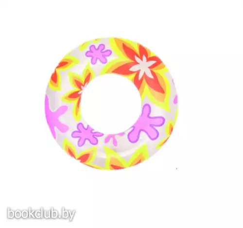 Круг для плавания «Дизайнерский»(Цвет: желтый) 76 см