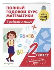 Полный годовой курс математики в таблицах и схемах. 2 класс, Марина Иванова