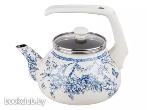 Чайник стальной эмалированный 