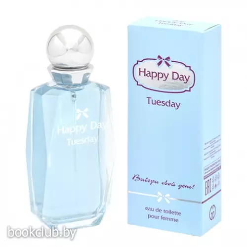 Парфюмерная вода женская «Happy Day Tuesday», 55 мл