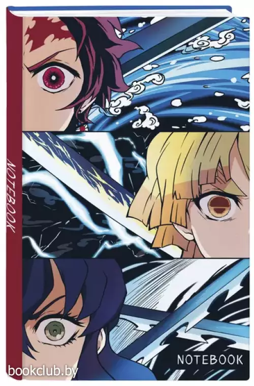 Блокнот охотника на демонов (по мотивам манги, формат А5, 80 л., блок в точку)