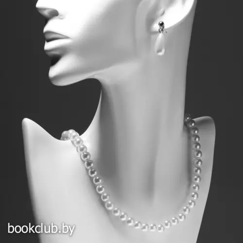 Набор 3 предмета: серьги, бусы, браслет «Классика», цвет белый, 45 см