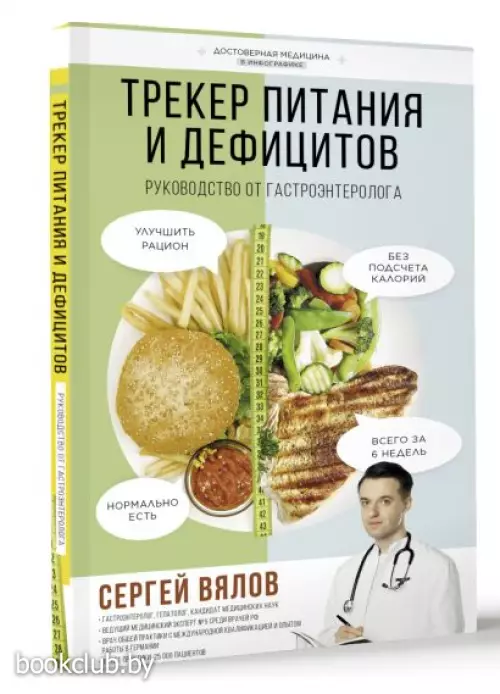 Трекер питания и дефицитов. Руководство от гастроэнтеролога
