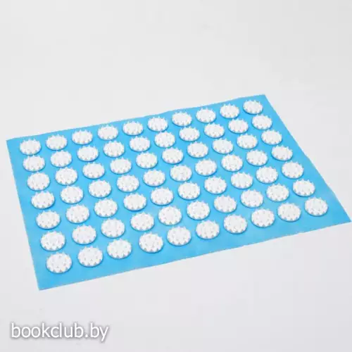 Аппликатор «Кузнецова», 70 колючек, спанбонд, 23 х 32 см, голубой