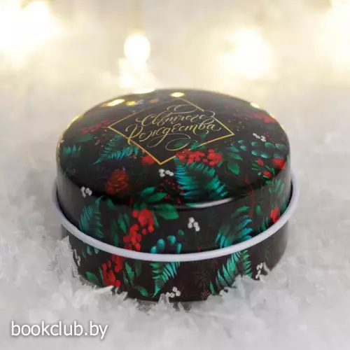 Свеча в железной банке «Светлого рождества»,, 2,5 х 5 см