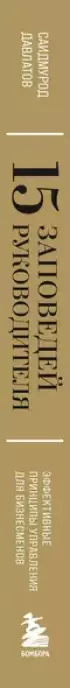 15 заповедей руководителя: эффективные принципы управления для бизнесменов