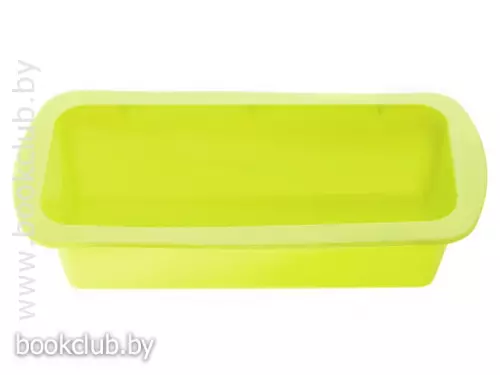 Форма для выпечки силиконовая прямоугольная Perfecto Linea (Размер: 27х13,5х6 см, Цвет: ярко-зеленый)