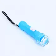 Фонарь ручной, от батарейки AG3, синий