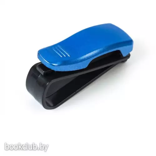 Держатель очков TORSO, зажим, синий