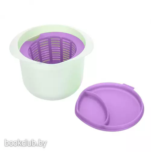 Аппарат для приготовления домашнего творога 
и сыра «Нежное лакомство», фиолетовый