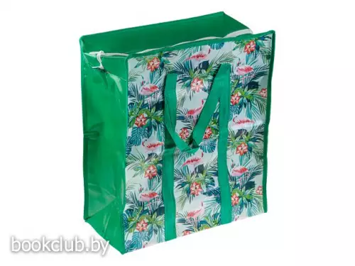 Сумка хозяйственная на молнии, 40х45х20 см, PERFECTO LINEA (Материал: полипропилен, цвета в ассортименте)