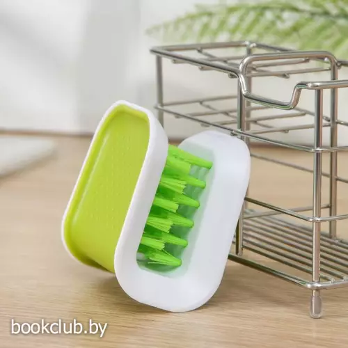 Щётка для столовых приборов и ножей, цвет зелёный