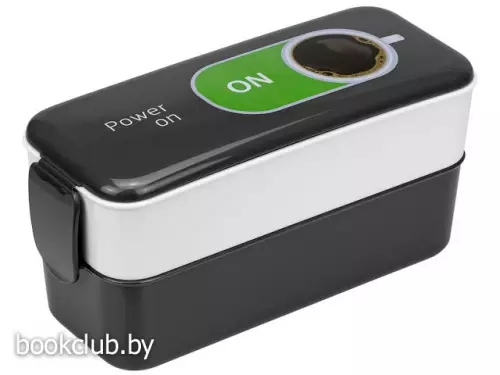 Контейнер для обеда «Кофе» (0,5+0,5 л), IDEA