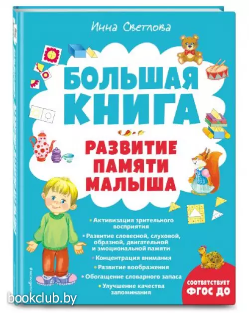 Большая книга. Развитие памяти малыша (с ил.)