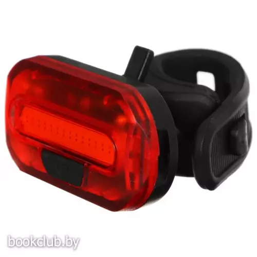 Фонарь велосипедный задний JY-6068T, 15 чипов, красный светодиод, 2 режима