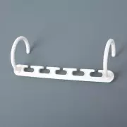 Вешалка-трансформер,24 см, 5 крючков, цвет белый