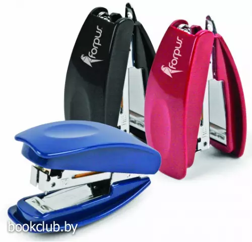 Мини-степлер №10 STAND-UP, 10 листов, черный