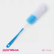 Ершик для посуды Доляна, 5×38 см, МИКС