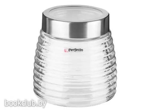 Банка для сыпучих продуктов стеклянная «Ажур», 900 мл