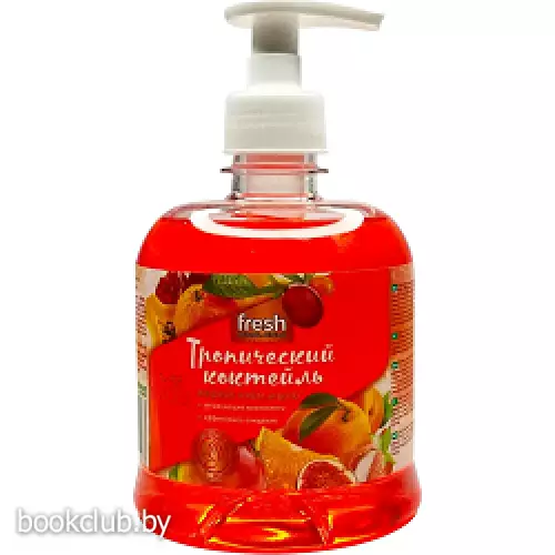 Жидкое Крем-мыло «Fresh» Тропический коктейль Дозатор ,500мл