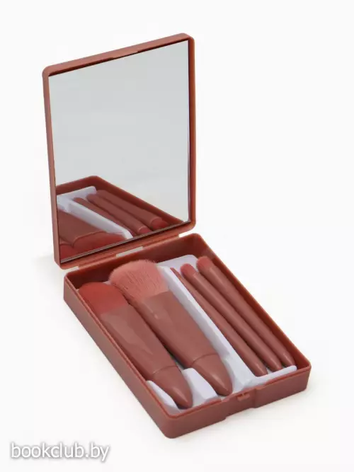 Набор кистей для макияжа PASTEL BLUSH, 5 шт., персиковый