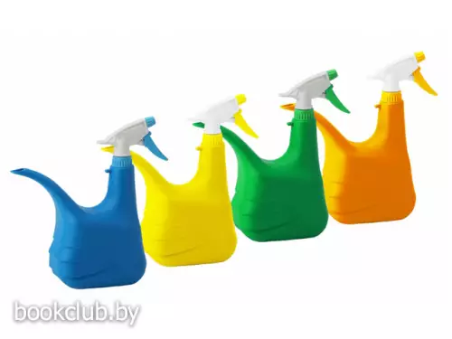 Лейка пластмассовая с опрыскивателем 1,5 л 