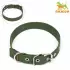 Ошейник брезентовый однослойный, 58 х 2,5 см, хаки  