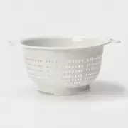 Дуршлаг кухонный, d=23.5 см, мраморный