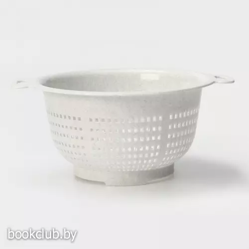 Дуршлаг кухонный, d=23.5 см, мраморный