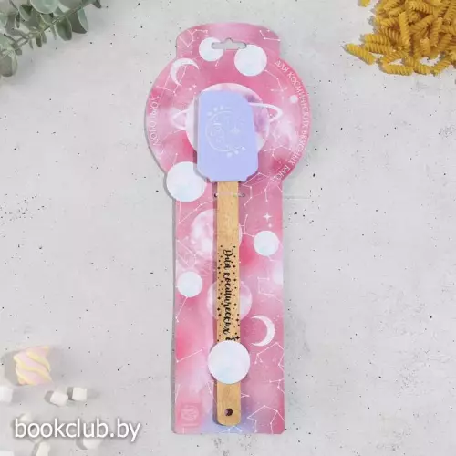 Силиконовая лопатка «Планеты» на формовой подложке, 28 х 5 см