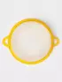 Сито для просеивания, пластик, d=18 см, жёлтое