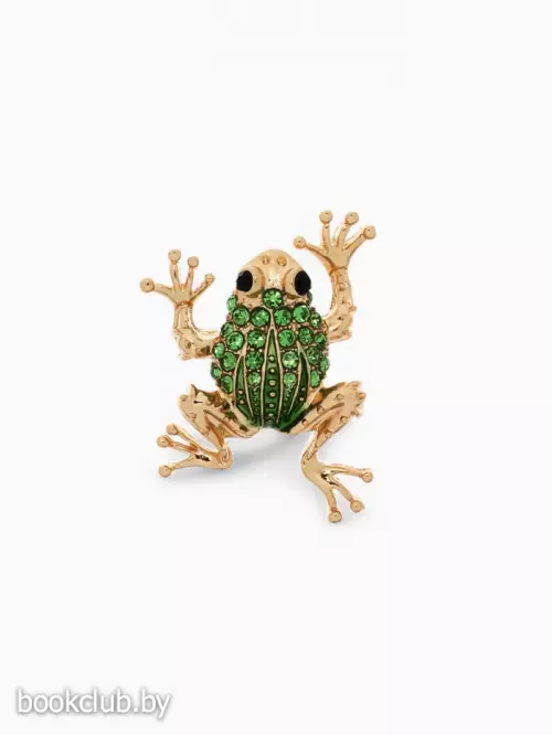 Брошь «Лягушка»