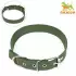 Ошейник брезентовый однослойный, 72 х 3,5 см, хаки 