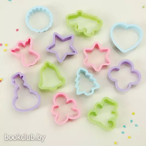 Набор форм для печенья «Праздник», 12 шт.