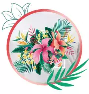 Термотрансфер «Цветы» 17,3х20см