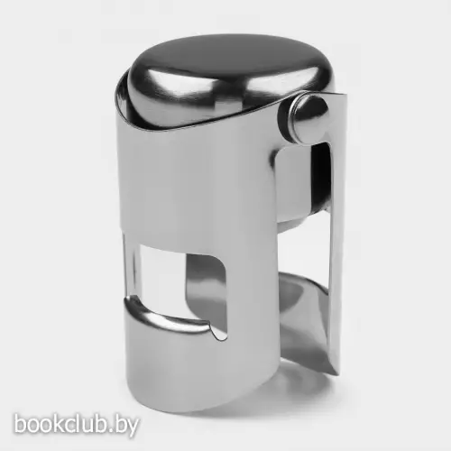 Пробка для бутылки раздвижная Magistro, 4×5.5 см, нержавеющая сталь