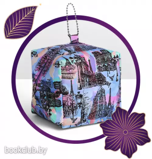 Косметичка на молнии подвесная, рисунок МИКС