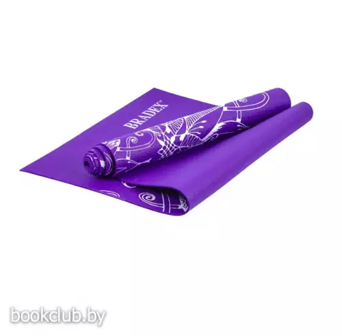 Коврик для йоги и фитнеса с рисунком 
Виолет