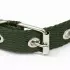 Ошейник брезентовый однослойный, 52 х 2 см, хаки 