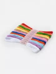 Набор ниток мулине №17, 8±1 м, 12 шт.