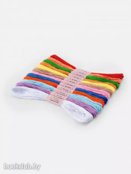 Набор ниток мулине №17, 8±1 м, 12 шт.
