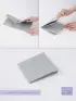 Салфетки для уборки Future Alp Multilayer, 2 шт., микрофибра, ПВА, 30×30 см, серые