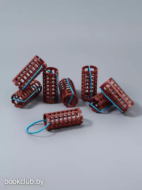 Бигуди на резинке, d=2.7 см, 8 шт., МИКС