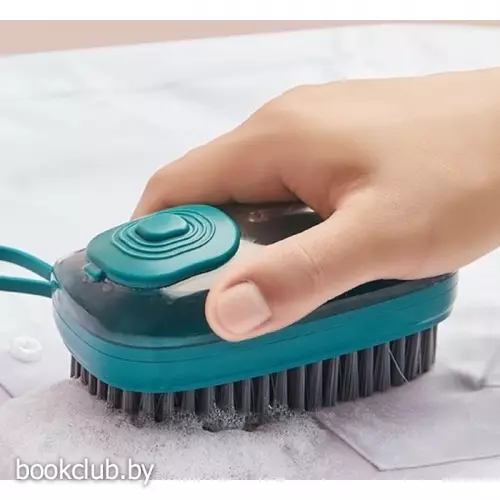 Щётка универсальная, с дозатором, 12х6х5 см