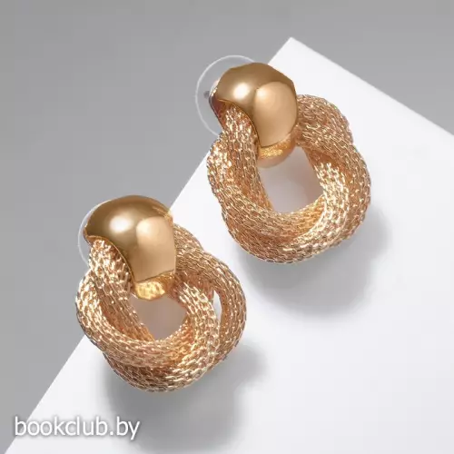 Серьги металл 