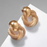 Серьги металл 