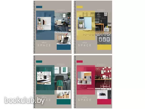 Тетрадь в клетку ARTSPACE (А4, 80 л., твердая обложка)