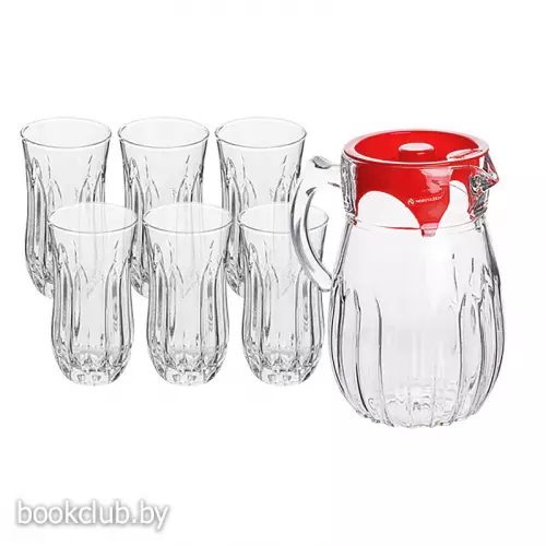 Набор «Фрезия», NORITAZEH (кувшин, 1,5 л + 6 стаканов x 300 мл) Набор «Фрезия», NORITAZEH (кувшин, 1,5 л + 6 стаканов x 300 мл)