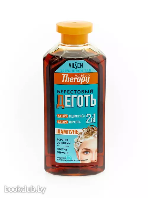 Шампунь 2 в 1 «Берестовый деготь», 360 мл